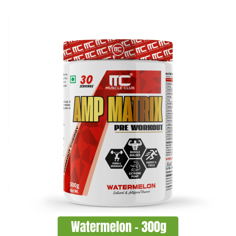 MuscleClub Amp Matrix Pre-workout _ 300g - Watermelon