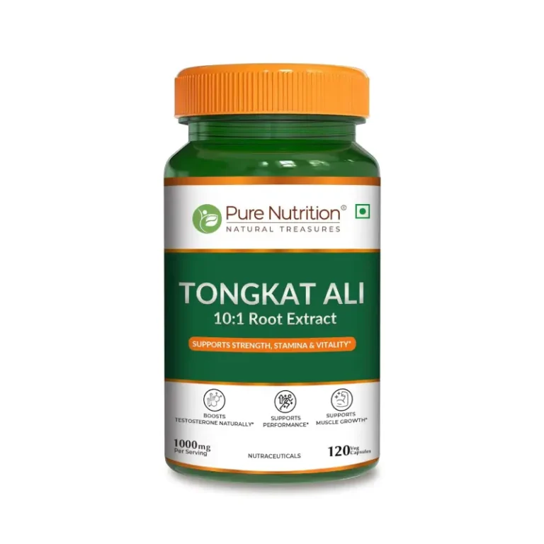 Pure Nutrition Organic Tongkat Ali 1000mg - 120 veg capsules.