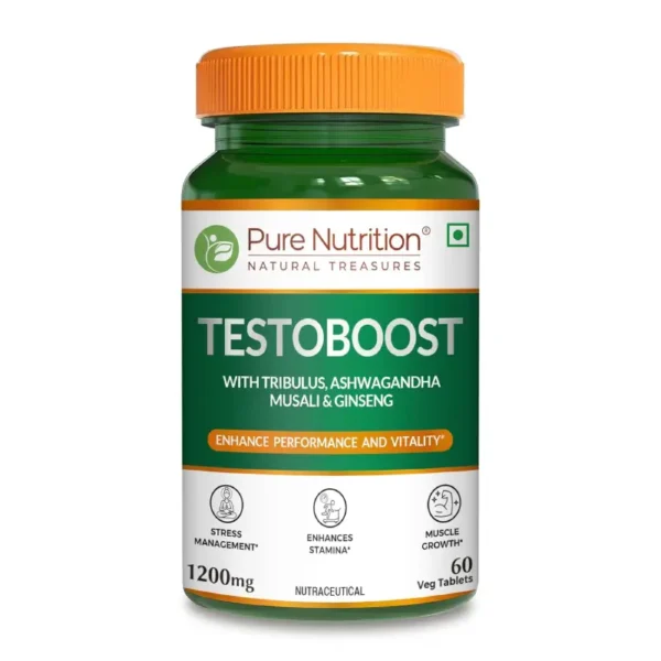 Pure Nutrition Testoboost - 60 Veg Tablets